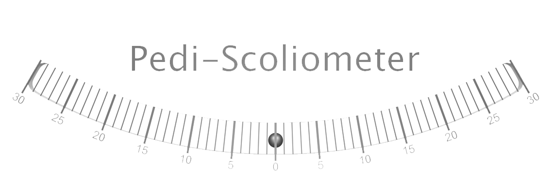 Pedi-Scoliometer measure